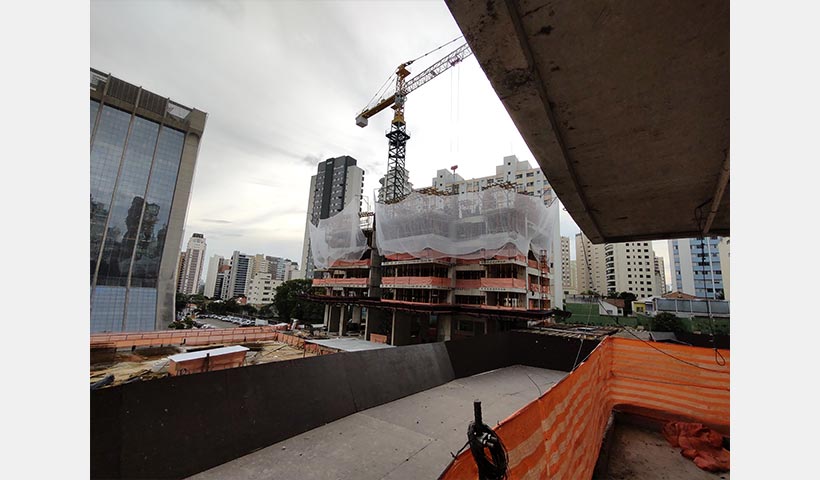 Vista da estrutura da torre 2